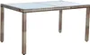 Polyrattan Sitzgruppe Essgruppe Gartenmöbel Set 6 Pers. Produktbild-Vorschau 2