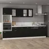 vidaXL Szafka dolna czarna 60x46x81,5 cm materiał Podgląd zdjęcia produktu 2