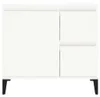 vidaXL Badschrank Weiß 65x33x60 cm Holzwerkstoff Produktbild-Vorschau 7