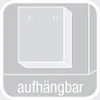 Hängeschrank walnuss-weiß Produktbild-Vorschau 5