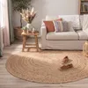 Jute Teppich Rund - Fair Natur Produktbild-Vorschau 2
