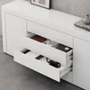 doporro Sideboard Kommode in Weiß matt 167x36 cm Produktbild-Vorschau 5