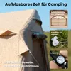 Meulbaty Camping Zelt Sufblasbar mit Kaminöffnung 12per Produktbild-Vorschau 8