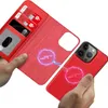 custodia magnetica 2in1 per iPhone 13 Pro protezione RFID, Anteprima dell’immagine prodotto 2