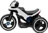 Baby Mix dětská elektrická motorka POLICE, bílá Náhled obrázku produktu 2