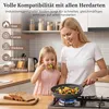 YASHE Bratpfanne BZDD-20RLG, 20 cm, 0,77 L, Antihaft, Grau Produktbild-Vorschau 3