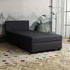 Jednolůžková postel 100x195 NAYLA 1 - černá Náhled obrázku produktu 1