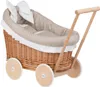 Luna Puppenwagen aus Weide in Naturfarbe (Beige) 48X28 Produktbild-Vorschau 1