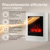 KAMINIO Camino elettrico KALLE - Camino elettrico da terra Anteprima dell’immagine prodotto 4