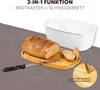 bremermann Brotkasten oval mit Bambus-Deckel, Brotbox mit Produktbild-Vorschau 3