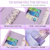 (Couleur lilas) Classeur à budget avec enveloppes zippées, Voir les images du produit 7