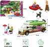 BLOCKI MyGirls Mädchen Camper Campingwagen Wohnwagen Produktbild-Vorschau 8