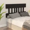 vidaXL Tête de lit noire 183,5x3x81 cm pin massif Voir les images du produit 2