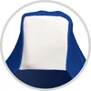 Stehtisch Husse Blau Ø 60 cm mit Fußlaschen Stretch Produktbild-Vorschau 2
