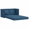 vidaXL Bodensofa mit Schlaffunktion Blau 112x174x55 cm Produktbild-Vorschau 4