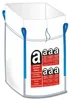BIG BAG do azbestu z fartuchem Udźwig 1000 kg, 90 x 90 x Podgląd zdjęcia produktu 4