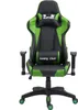 GAMING Drehstuhl in schwarz/grün Bürostuhl Racer Chefsessel Produktbild-Vorschau 2