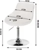 WOLTU 2er-Set Barhocker Tresenhocker Barsessel mit Produktbild-Vorschau 7