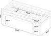 Kinderbett 'Siikalatva' 90x200cm mit Rausfallschutz Produktbild-Vorschau 4