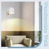 ZMH lampa ścienna biała wewnętrzna drewniana z Podgląd zdjęcia produktu 7