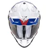 Scorpion ADF-9000 Air Desert Motocross Helm, weiß/blau/rot, Produktbild-Vorschau 3