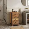 Altholz-Beistellschrank PARADOR 50cm Kommode mit 4 Produktbild-Vorschau 7