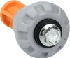 A close-up of a washing machine transport lock. Produktbild-Vorschau