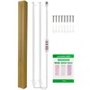 Product shot of LED grow lights and accessories on a white background. Produktbild-Vorschau