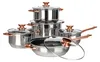 Banquet Set di pentole in acciaio inox Swing Copper, 10 Anteprima dell’immagine prodotto 1