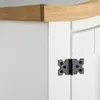 Kleiderschrank CAMPO mit Türen & Schublade weiß/natur Produktbild-Vorschau 3