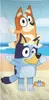 Telo mare per bambini Bluey - Telo da bagno morbido e ad Anteprima dell’immagine prodotto 2