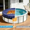 Peviasot Poolabdeckung Rund für Ø306 cm Pools | Planenmaß Produktbild-Vorschau 5