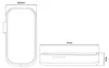Arozzi AZ-MFPAD, Zestaw poduszek, Czarny, Pianka Podgląd zdjęcia produktu 7