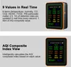 monitor kvality ovzduší 10 v 1 PM2,5 PM10 CO CO2 TVOC HCHO Náhled obrázku produktu 12