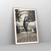 Gerahmtes Poster - Rahmen in heller Eiche - Ballerina Tanz Produktbild-Vorschau 8