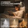 Leselampe Buch Klemme Aufladbar 3 Farbtemperatur Dimmbar Produktbild-Vorschau 2