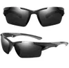 Sportbrille - Fahrradbrille Schwarz - UV-Schutz - Stilvoll Produktbild-Vorschau 4