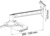 myWall H16-5L Wandhalterung 15KG Silver Produktbild-Vorschau 3