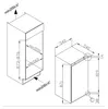Amica EVKS 16172/1 EB-Kühlschrank E 135L 88cm Schlepptür Produktbild-Vorschau 4