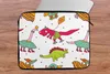 MuchoWow® Laptop Hülle 15 Zoll Muster - Dino - Farben - Produktbild-Vorschau 6