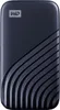 A dark blue external hard drive with a textured pattern. Anteprima dell’immagine prodotto