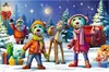 24 Maxi Trefliki Puzzle Bauen Sie Einen Schneemann 14375 Produktbild-Vorschau 4
