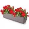Blumenkasten Balkonkasten 600 mm aus Kunststoff – Farbe Produktbild-Vorschau 3