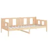 vidaXL Camí de día de madera maciza de pino, 80x200 cm Vista previa de la imagen del producto 6