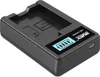 USB Ladegerät für Canon LP-E5 Akkus beleuchtetes Display Produktbild-Vorschau 5