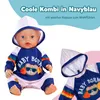 BABY born Jogginganzug in Navyblau mit Hoodie und Hose für Produktbild-Vorschau 4