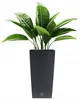 Prosperplast 3er-Set Blumentopf | Rato Square | Anthrazit | Anteprima dell’immagine prodotto 3