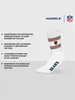 Huddle Uni Freizeitsocken Chicago Bears Crew 3-Pack Produktbild-Vorschau 8