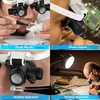 Stirnbandlupe, Head Lupen mit 2 LED-Lichtern Produktbild-Vorschau 5