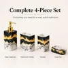 Set di accessori da bagno composto da 4 pezzi – nero e Anteprima dell’immagine prodotto 7